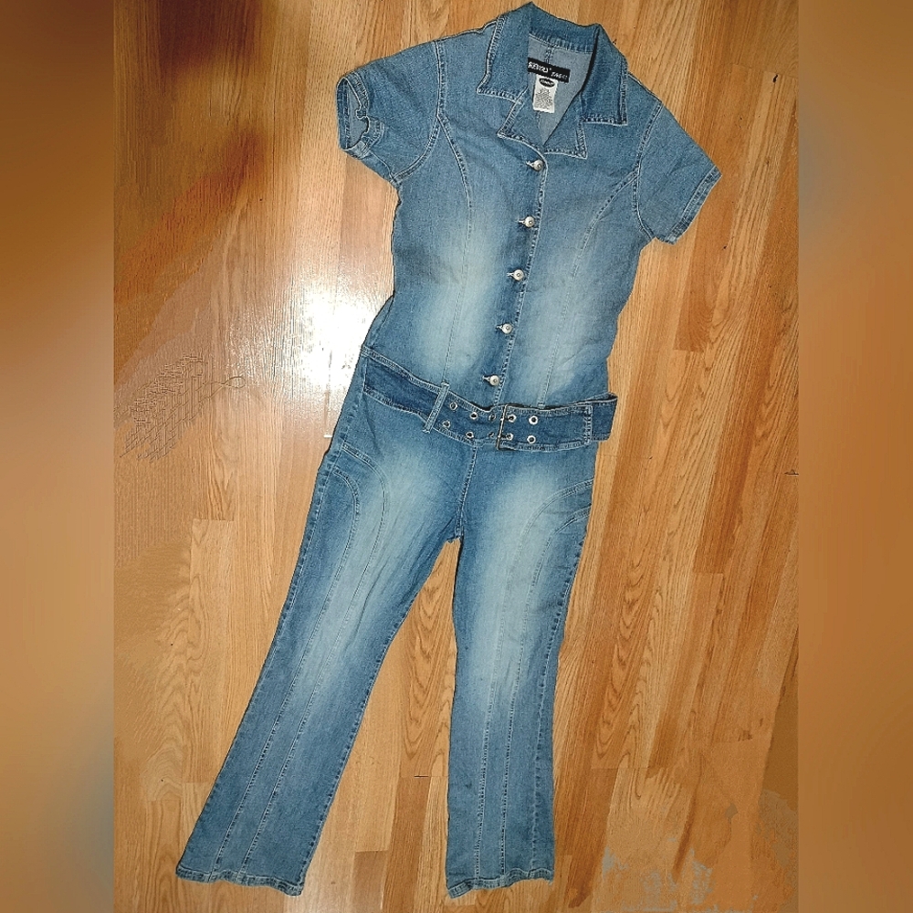 Vintage Revolt Denim Jumpsuit